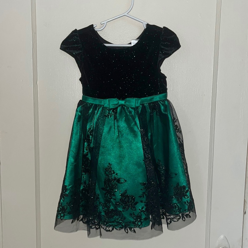 Gorgeous Green Toddler Christmas Dress